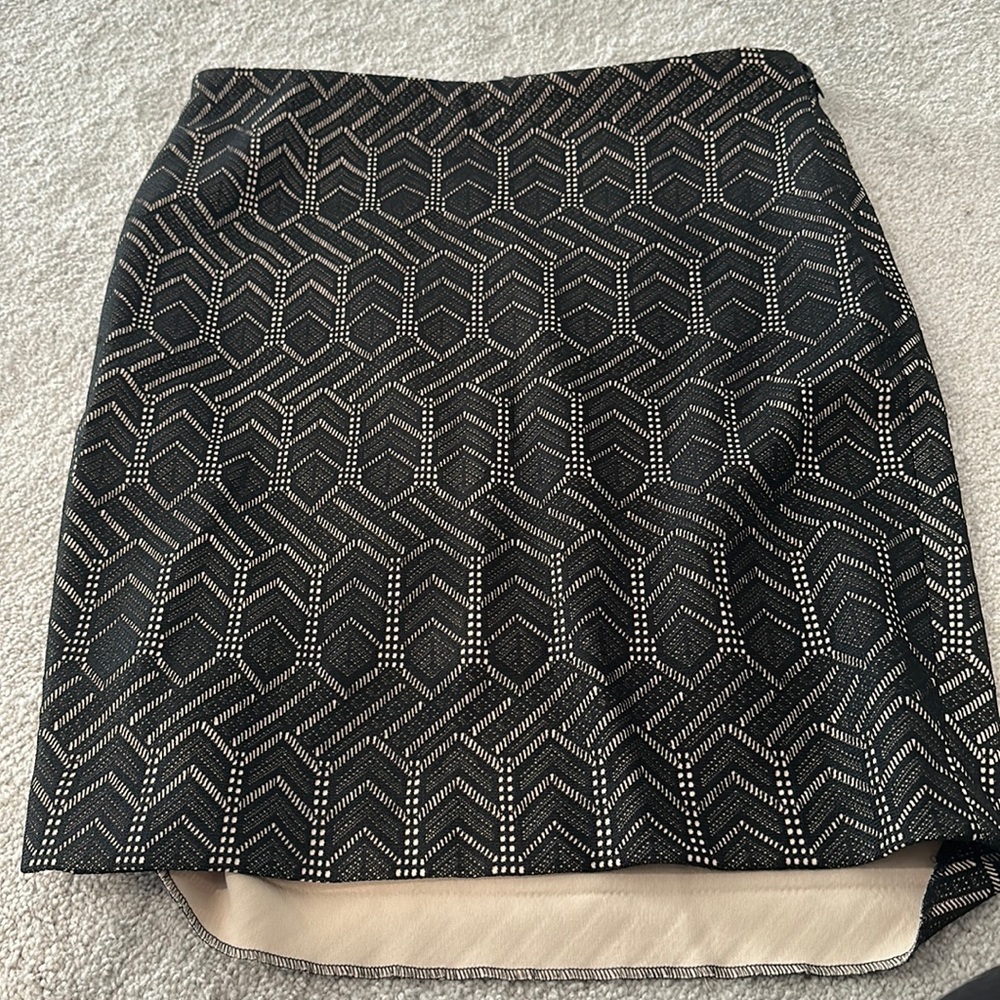 Knee length skirt